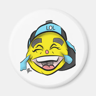 Aimant Rire Emoji bruyant