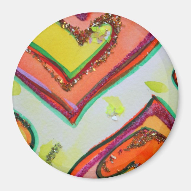 Aimant Rire l'aimant des coeurs (Devant)