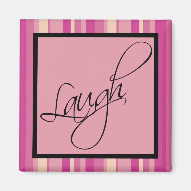 Aimant Rire l'aimant inspirationnel (Devant)