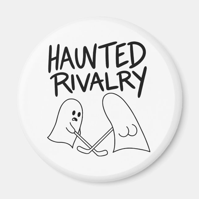 Aimant Rivalité Fantôme Halloween Chauffée (Devant)