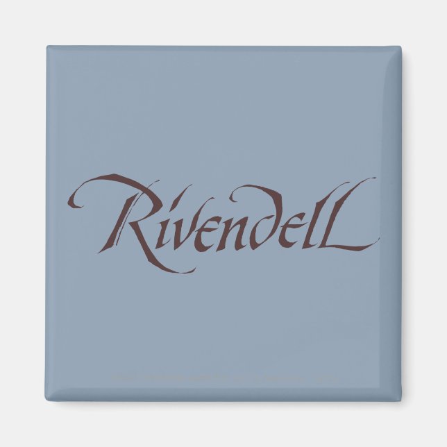 Aimant Rivendell Name Solid (Devant)