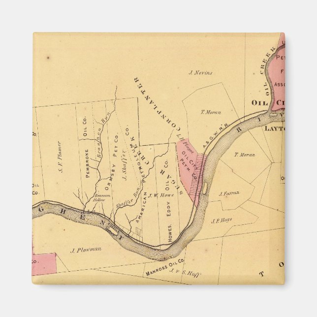 Aimant Rivière Allegheny, PA (Devant)