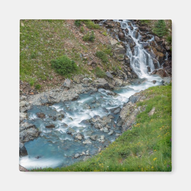 Aimant Rivière Animas dans les montagnes (Devant)