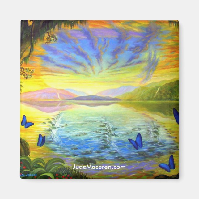 Aimant Rivière De L'Aimant De Vie (Devant)