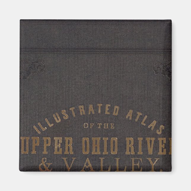 Aimant Rivière et vallée de l'Ohio supérieur 11 (Devant)