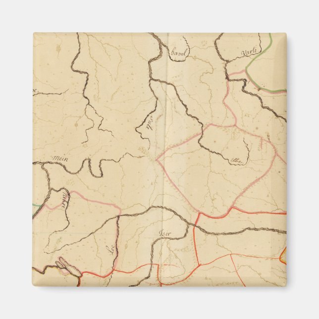 Aimant Rivières allemandes 2 (Devant)