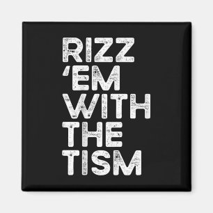 Aimant Rizz Em Avec La Sensibilisation sur l'autisme Drôl