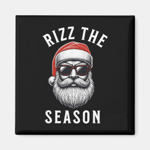 Aimant Rizz La Saison Drôle De Noël Fun Santa Hommes T-Sh