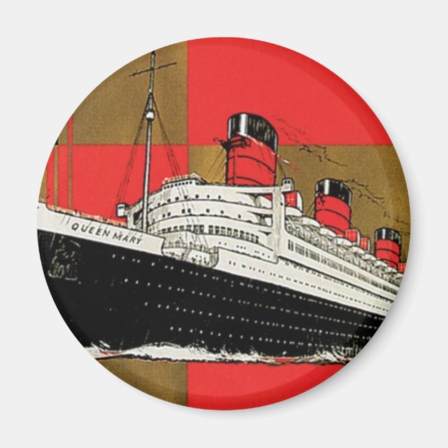Aimant RMS Queen Mary (Devant)