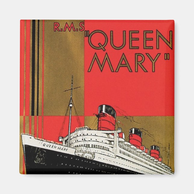 Aimant RMS Queen Mary (Devant)