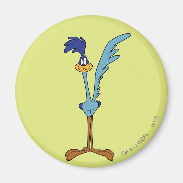 Aimant ROAD RUNNER™ en couleur (Devant)