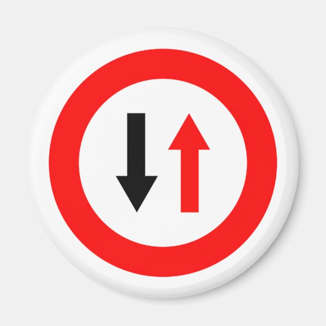 Aimant Road Signs Produits & Designs! (Devant)