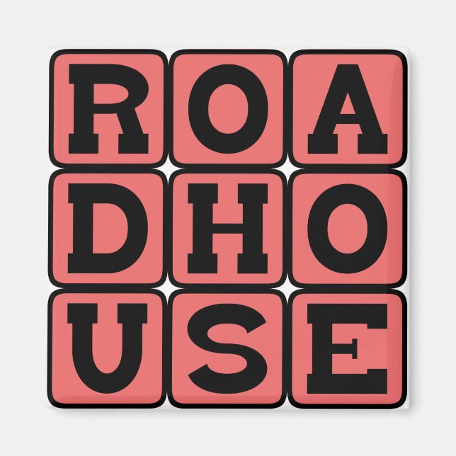 Aimant Roadhouse, County Road Club (Devant)