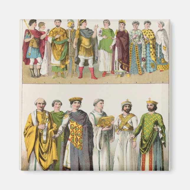 Aimant Robe à la Cour Byzantine (Devant)