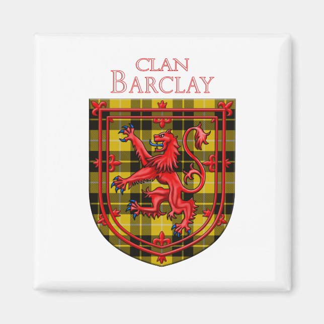 Aimant Robe Barclay Tartan Scottish Plaid (Devant)