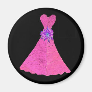 Aimant Robe de femme de chambre en papier