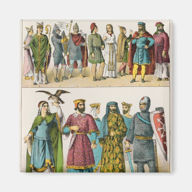 Aimant Robe française (Devant)