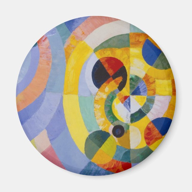Aimant Robert Delaulay - Formes circulaires (Devant)
