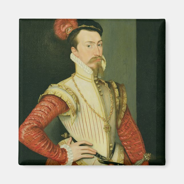 Aimant Robert Dudley (1532-88) 1er comte de Leicester, c. (Devant)