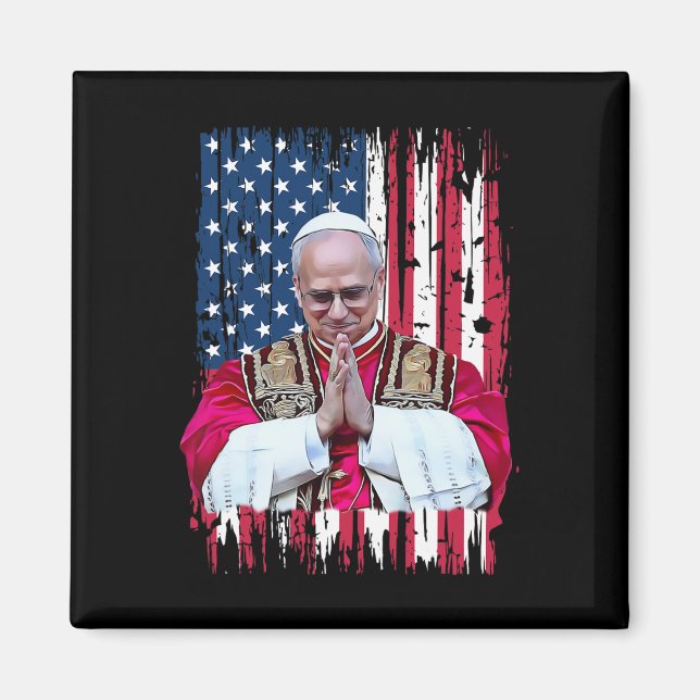 Aimant Robert Francis prévost le pape de l'Amérique (Devant)