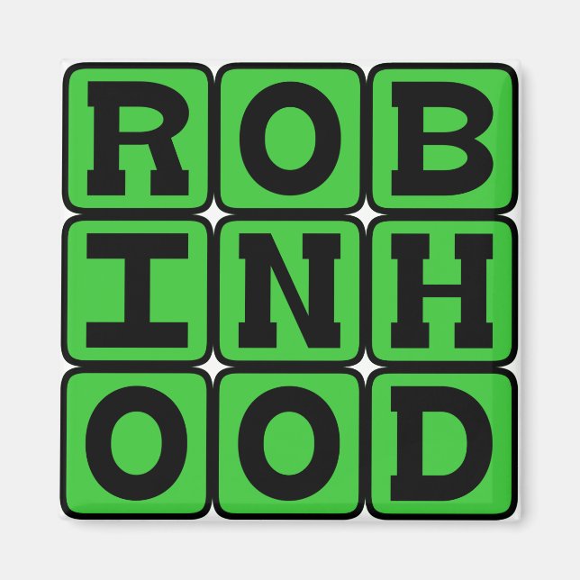 Aimant Robin des Bois, hors-la-loi héroïque de la forêt d (Devant)
