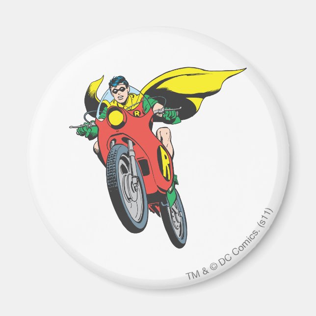 Aimant Robin Rides 2 (Devant)