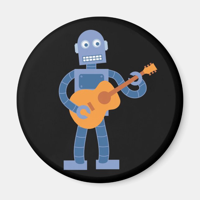 Aimant Robot de guitare (Devant)
