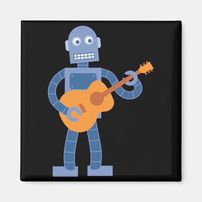 Aimant Robot de guitare (Devant)