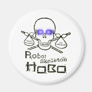 Aimant Robot Skeleton Hobo