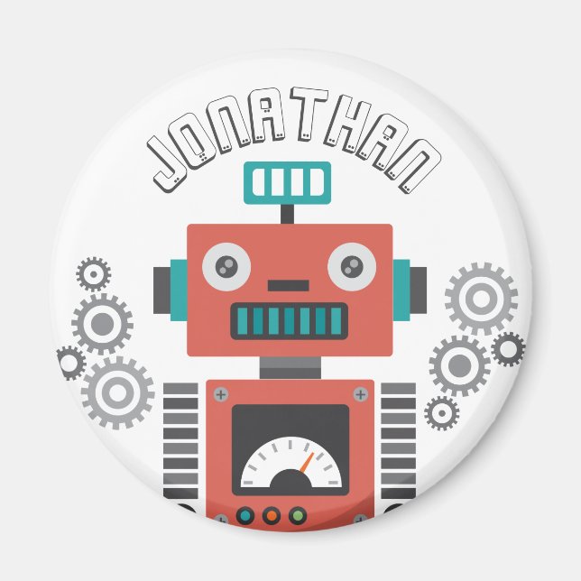 Aimant Robots de jouets (Devant)