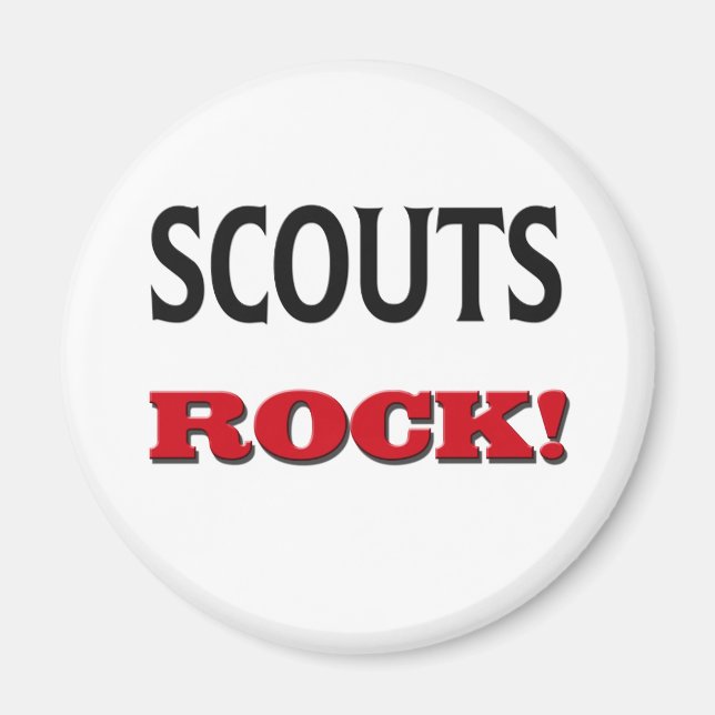 Aimant Roche des scouts (Devant)