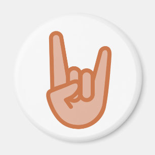 Aimant Roche fraîche en main Emoji