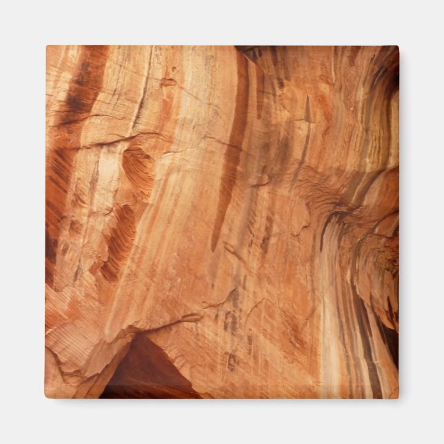 Aimant Roche striée de double arc Alcôve I de Sion (Devant)