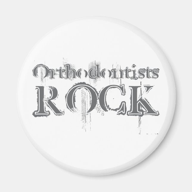 Aimant Rocher des orthodontistes (Devant)
