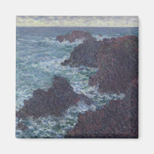 Aimant Roches de Claude Monet   au Belle-Ile, la côte