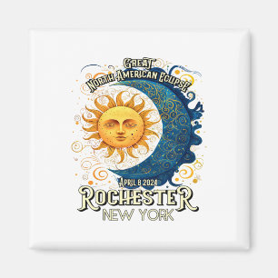 Aimant Rochester New York 2024 Éclipse solaire totale Avr