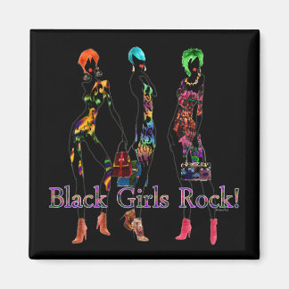 Aimant Rock Black Girls