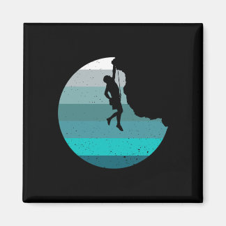 Aimant Rock Climbing Retro Bouldering Climber Vintage Sty