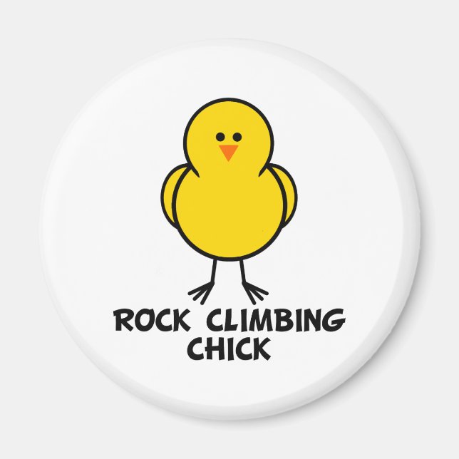 Aimant Rock Escalade Chick (Devant)