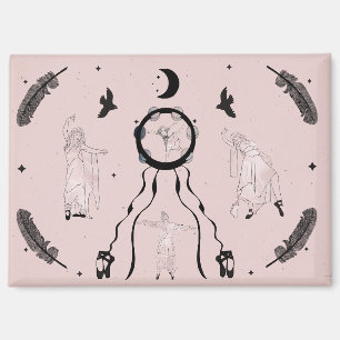 Aimant Rock et Roll Ballerina II