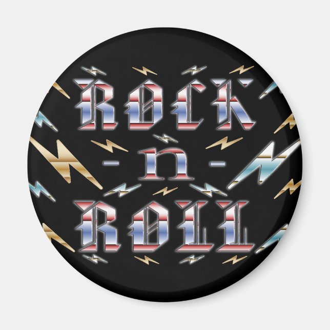 Aimant Rock-n-Roll (Devant)