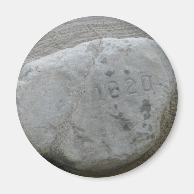Aimant Rock Plymouth 1620 (Devant)