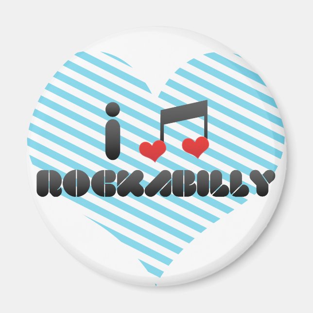 Aimant Rockabilly (Devant)