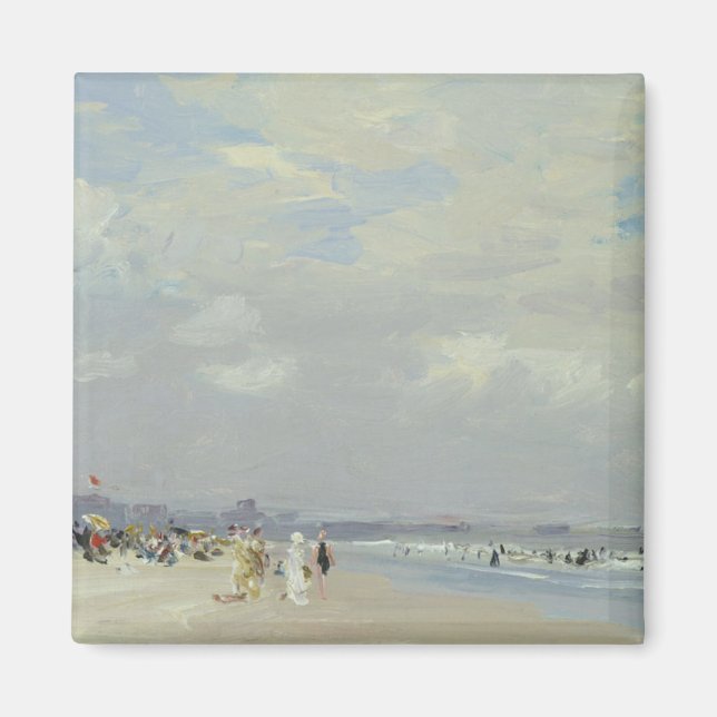 Aimant Rockaway Beach (New York) (par E.H. Potthast) (Devant)