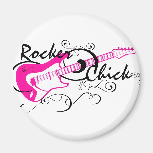 Aimant Rocker chick (Devant)