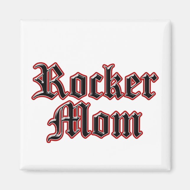 Aimant Rocker Mom! (Devant)