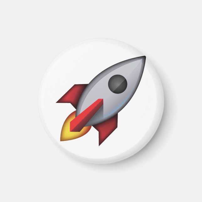 Aimant Rocket - Emoji (Devant)