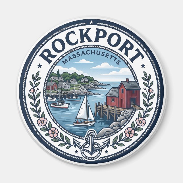 Aimant Rockport États-Unis (Devant)