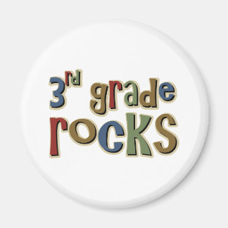 Aimant Rocks de 3e année Troisième