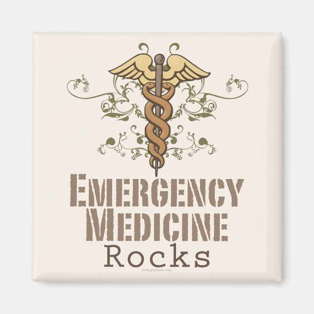 Aimant Rocks en médecine d'urgence (Devant)